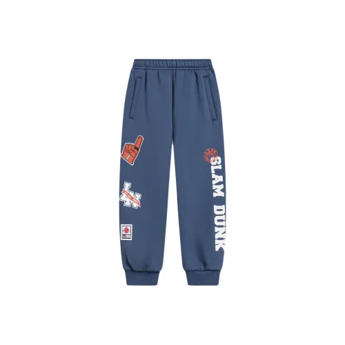 LINING YOUNG Вязаные тренировочные штаны Turbid Prussian Blue Детские