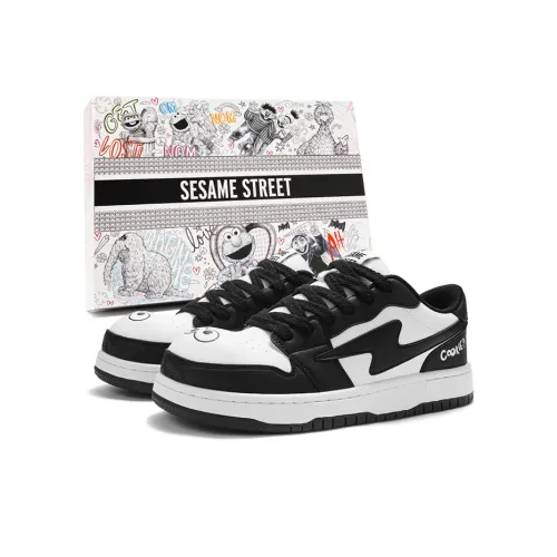 SESAME STREET Высота увеличивающие Баланс Устойчивые к истиранию Легкие Скейтборд Кроссовки Унисекс