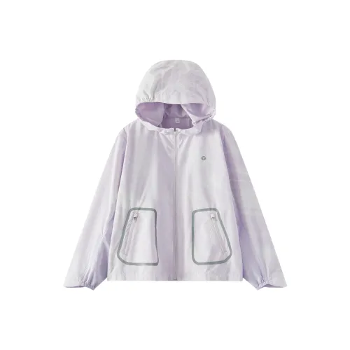 Swift Одежда с UV-защитой Сиреневый Весна Паровой белый Детский