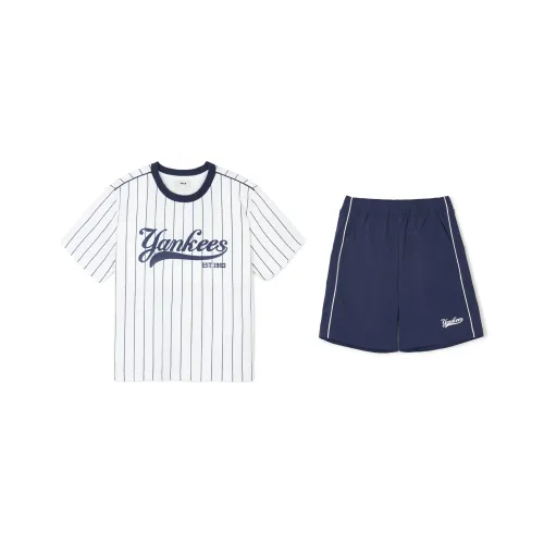 Mlb Base Logo Повседневная спортивная одежда Темно-синий Детский