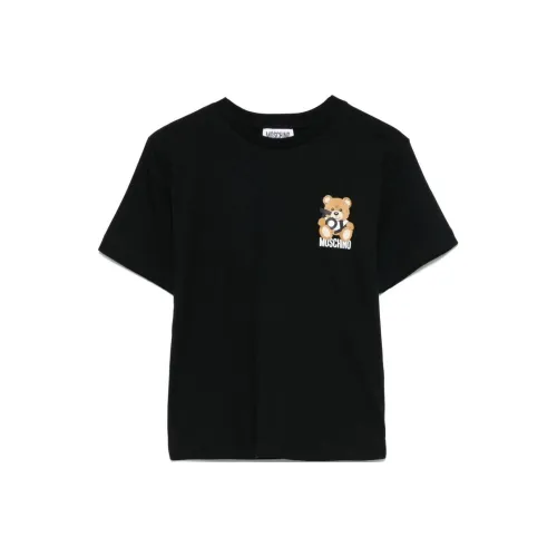 MOSCHINO Черные Детские Рубашки