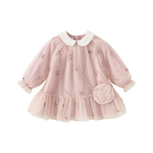 DAVE BELLA Платье Серо-розовое для детей 3-7 лет