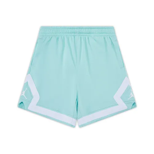 Jordan MJ Шорты Ромб Подростки Светлый Розовый Зеленый