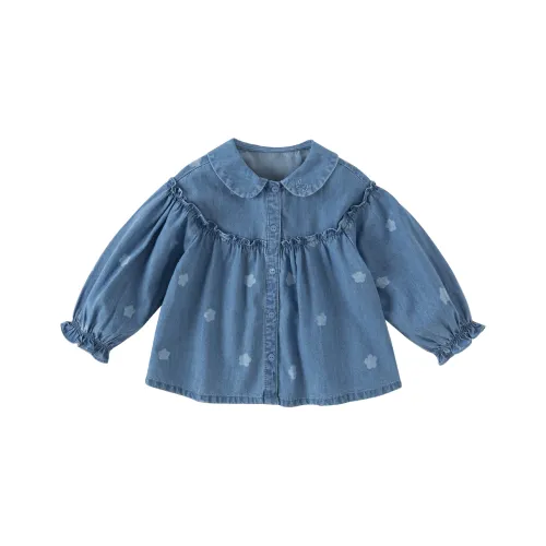 DAVE BELLA Рубашка с цветочным принтом для детей