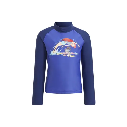 Adidas x Disney Совместный Детский Купальник Sound Speed Ink Victory Синий для детей 3-7 лет