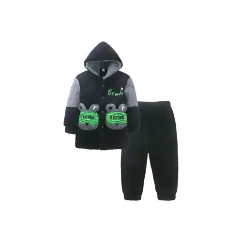 Purr Cow Пижамный комплект для детей черный