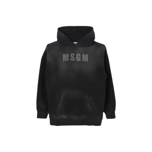 MSGM Черные Платья для девочек