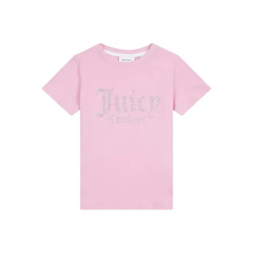 JUICY COUTURE Розовые Детские Т-рубашки