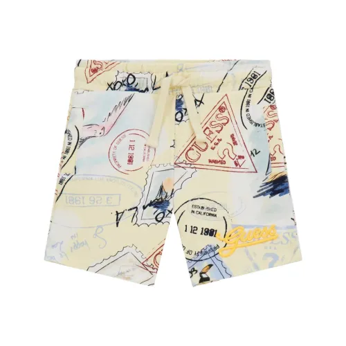 GUESS Желтые Детские Шорты