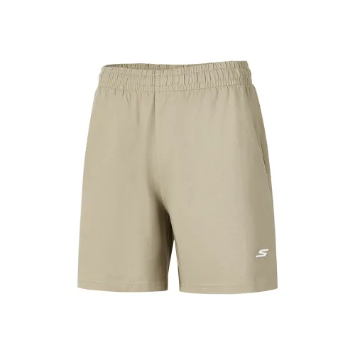 Skechers Sports Life Collection Каштановый Золотой 00EG Женские Спортивные шорты