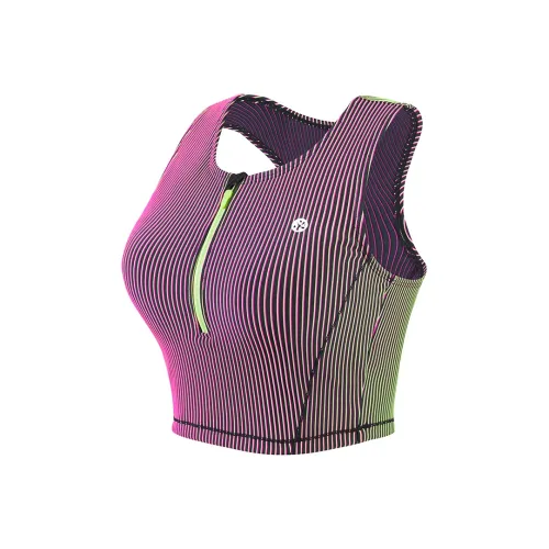 BMAI Бег Майка Женская Ослепительный цвет Элегантный черный