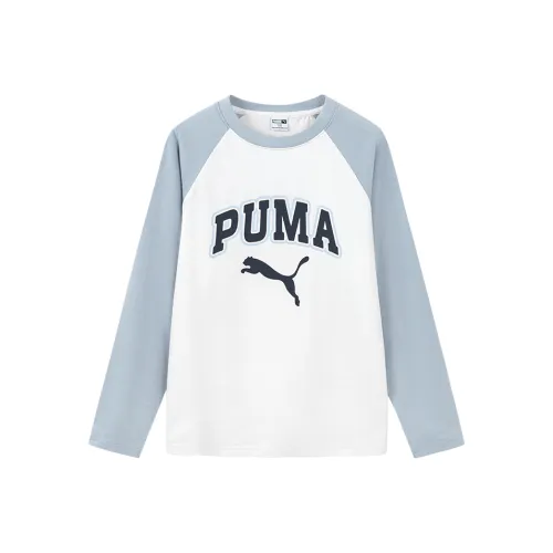 PUMA Sportstyle Series Джинсовый Светло-Синий 88101 KIDS T-Рубашки