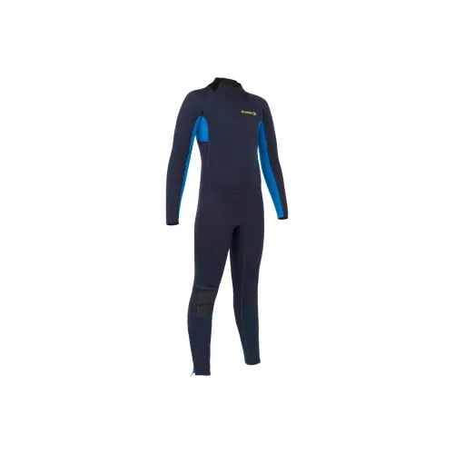 DECATHLON OLAIAN Купальник для детей Темно-синий Тихоокеанский Синий Лаймово-зеленый Подростки