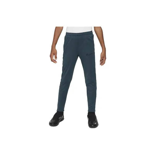 NIKE Темно-зеленые Kids Вязаные Тренировочные Брюки