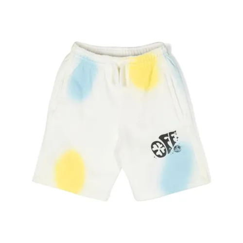 OFF Белые шорты стандартный крой детские белые