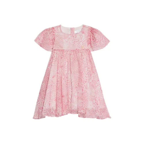 Roberto Cavalli Платье Розовое Детское