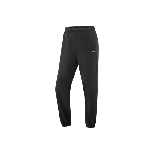 LINING Fitness Series Женские спортивные брюки черного цвета