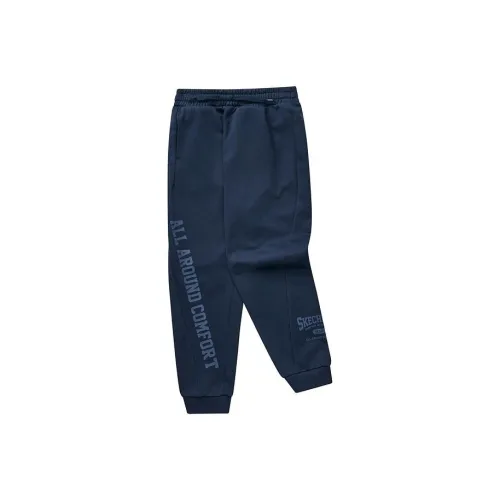 Skechers Темно-синий/002Z Kids Вязаные Тренировочные Брюки