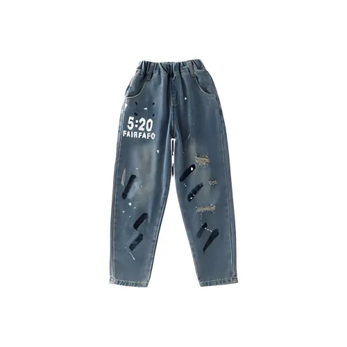 I.KARNOW Джинсы Винтажные Синие Подростки