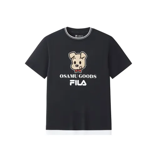 FILA KIDS x YUANTIANZHI LIANMINGKUAN T-рубашка Королевский синий для детей