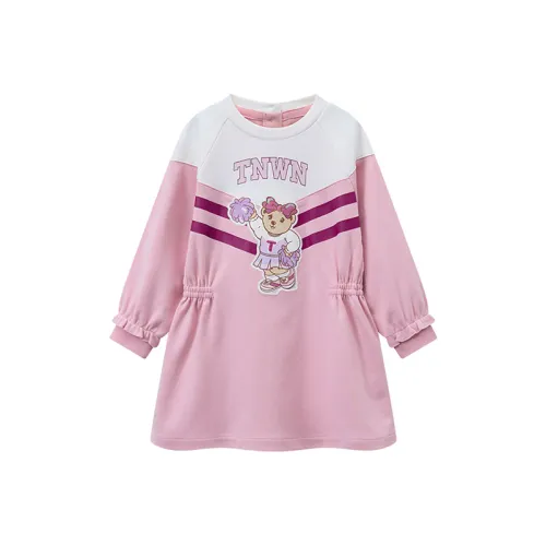 Teenie Weenie Men Детское платье розовое для дошкольников