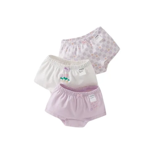 JELLYBABY Трусы 3 упаковки Фиолетовый комплект для малышей