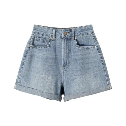 TOUCH Светло-синие Женские Джинсовые Шорты