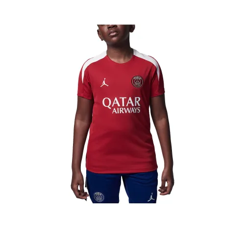 Jordan Paris Saint Germain Strike T Рубашка Панель Jordan Красный Призрачный Подростки