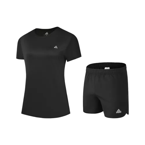 PEAK Фитнес Комплект Женский Черный + Черный