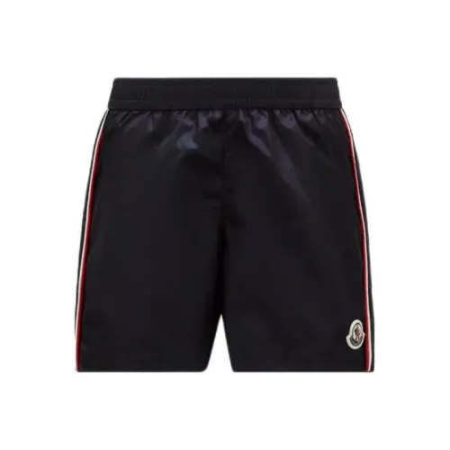 Moncler Bicolour Комбинированные Плавательные Шорты Детский Купальник Детский Морской Синий