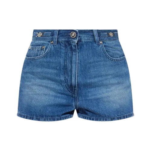 VERSACE Джинсовые шорты Женские Blue