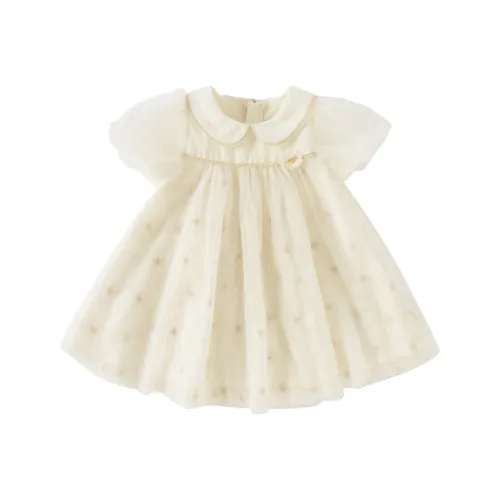 DAVE BELLA Платье Бежевый Children Возраст 3-7 лет