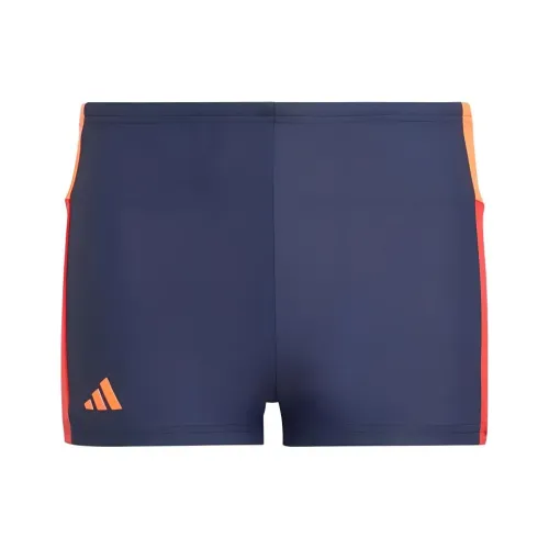 Adidas Детский Купальник Colourblock 3 Stripes SWIM BOXERS Legendary Ink Sun Red Baby