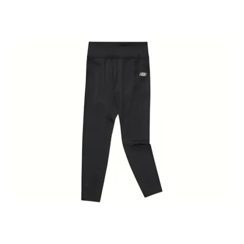 Skechers Угольный черный/0018 Kids Леггинсы