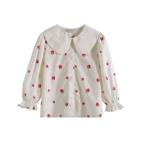 Рубашка Boys And Girls Белая для детей 3-7 лет