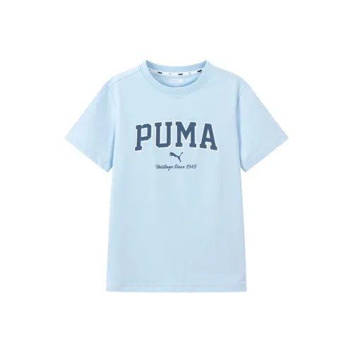 PUMA 1948Sportstyle Collection Футболка Ледяной Синий