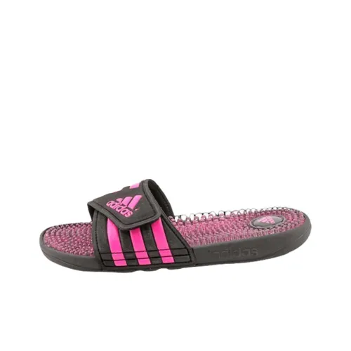 Adidas Adissage Slip Resistant Abrasion Resistant Слипоны Женские Черный