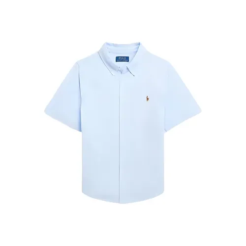 Polo Ralph Lauren SS24 Рубашка Синяя Детская