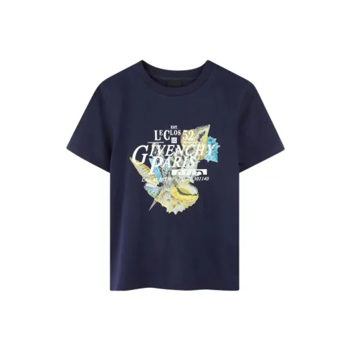 Givenchy T-рубашка Морской синий Детская