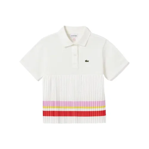 LACOSTE T-рубашка SS24 Белая Детская