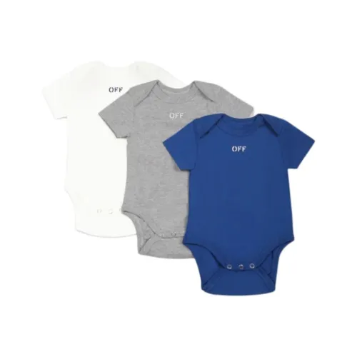 Off Белый Комбинезон Набор из 3 шт для младенцев и малышей