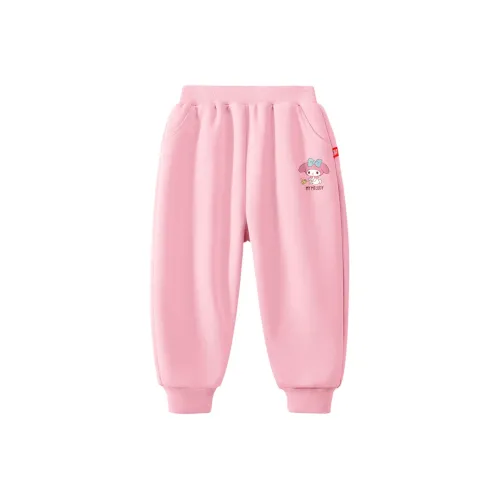 Детский Hello Kitty Вязаные Тренировочные Штаны Розовые