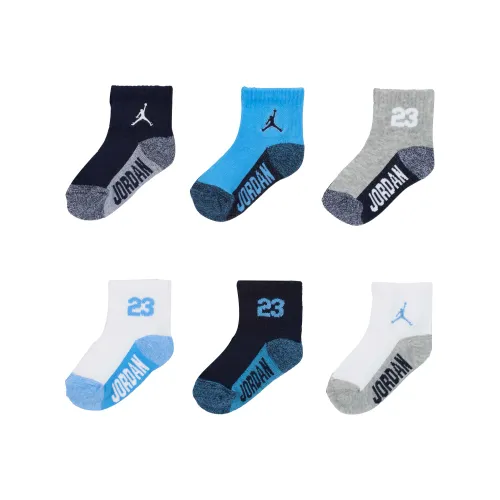Jordan Jumpman Детские носки 6 пар Обсидиан Infant и Toddler