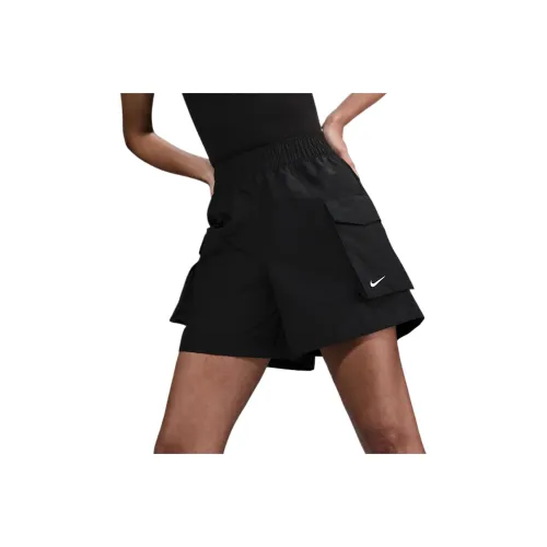 nike Sportswear SS25 Карго Шорты Женские Черные