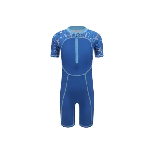 DECATHLON Shortyswim 100 Комбинезон Королевский синий Синий Детский