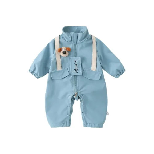 XiaoJinBu Комбинезон Небесно-голубой для младенцев и малышей