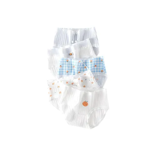 I.KARNOW Синий и белый Пачка OF FIVE Школьный возраст Трусы