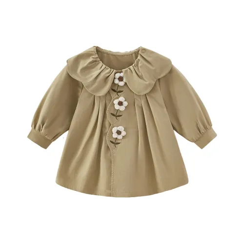 JELLYBABY Тренчкот Хаки для детей 3-7 лет