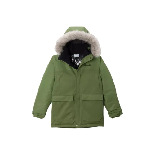 Columbia Boundary Bay PARKA Пальто Зеленый Подростки