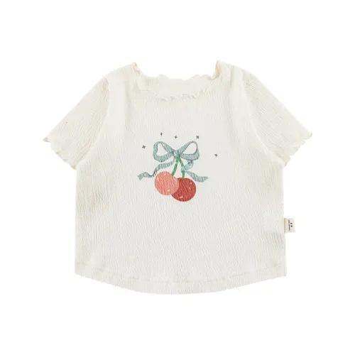 YOEHYAUL T-рубашка SS25 Бежевый для детей 3-7 лет